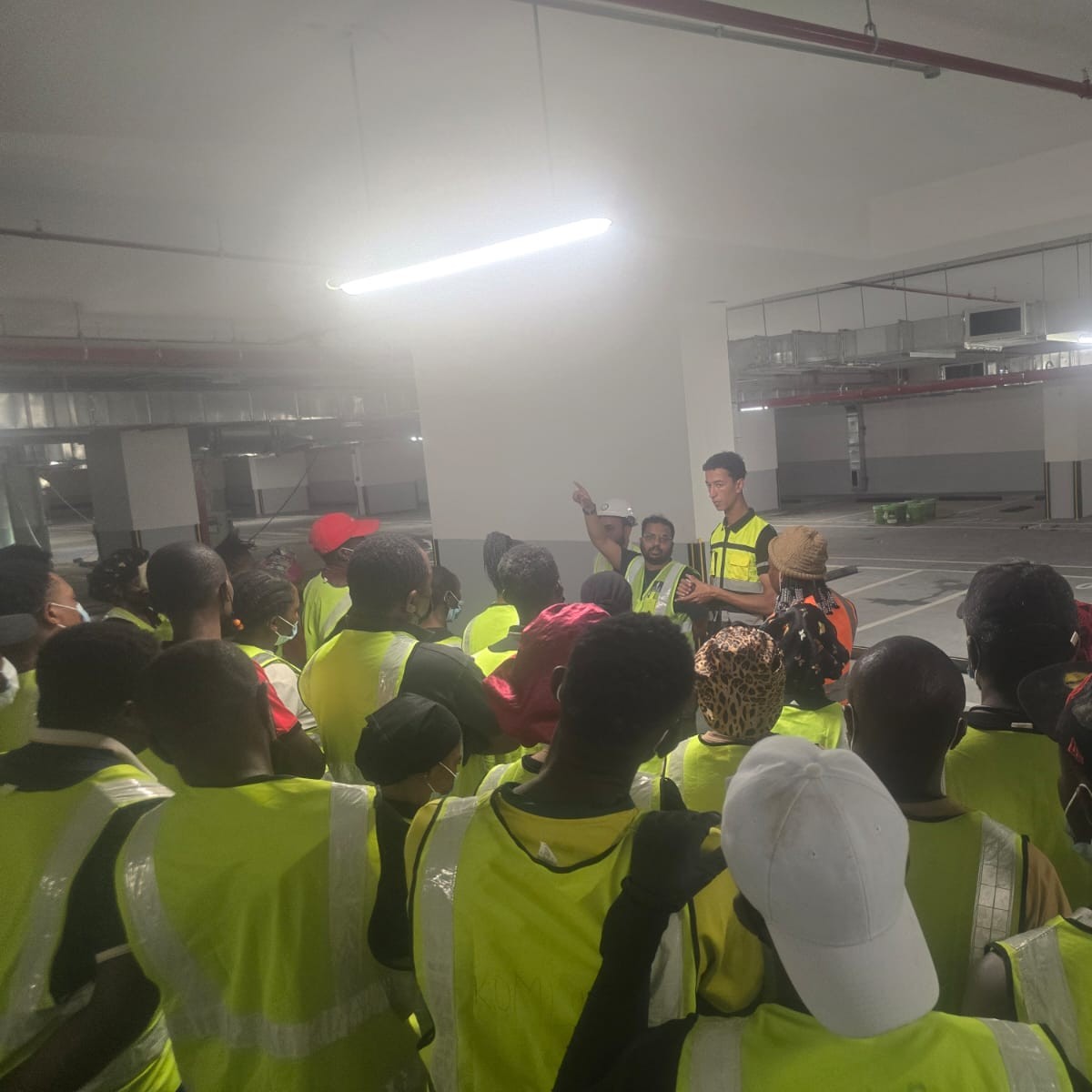 Safety training by HRE